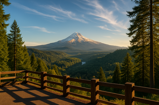 Jonsrud viewpoint Mt hood 